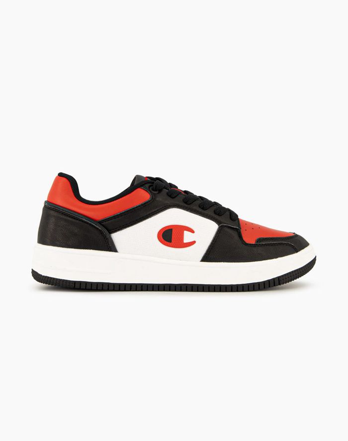 Champion Rebound 2.0 Low Black Sneakers Womens - South Africa VEQJZA209